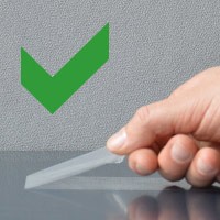 Schutzfolie sicher entfernen